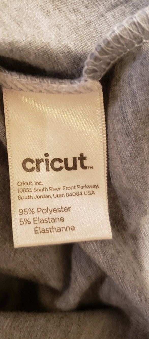 Cricut "Tiffany & Co." Womens Gray Tee with Blue Skull Graphic - Picture 9 of 12